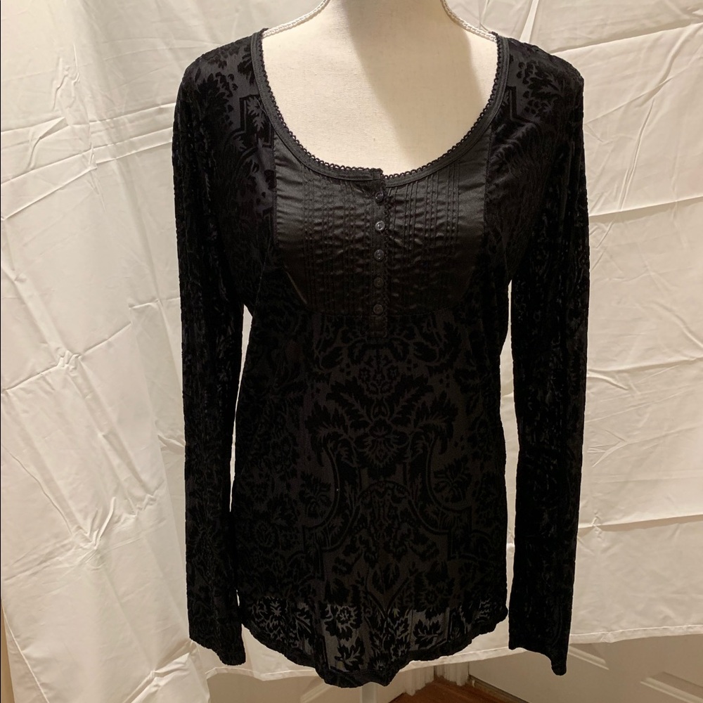 Denim & Supply Ralph Lauren Large Black Top